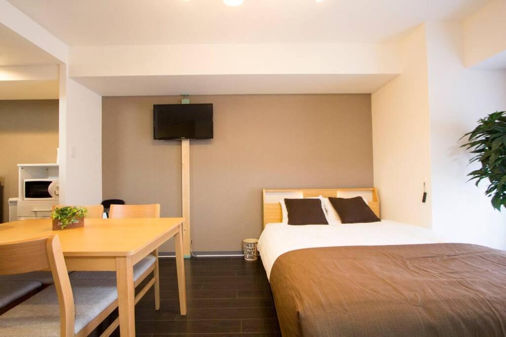 Apartmán ようこそ札幌へ! 大通公園まで地下鉄10分 定員6名 Firetv完備 1階はセコマ Exteriér fotografie