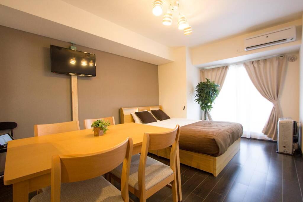 Apartmán ようこそ札幌へ! 大通公園まで地下鉄10分 定員6名 Firetv完備 1階はセコマ Exteriér fotografie