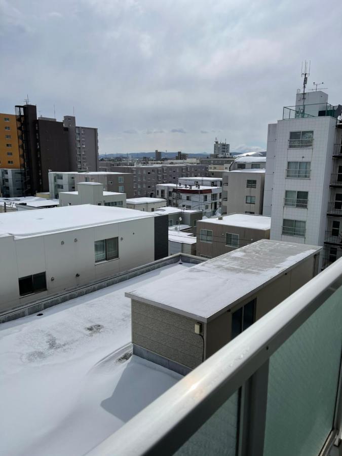 Apartmán ようこそ札幌へ! 大通公園まで地下鉄10分 定員6名 Firetv完備 1階はセコマ Exteriér fotografie